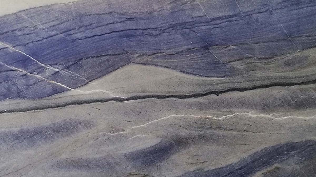 Azul Macaubas Mermer