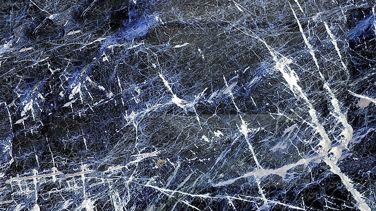 Blue Sodalite Mermer
